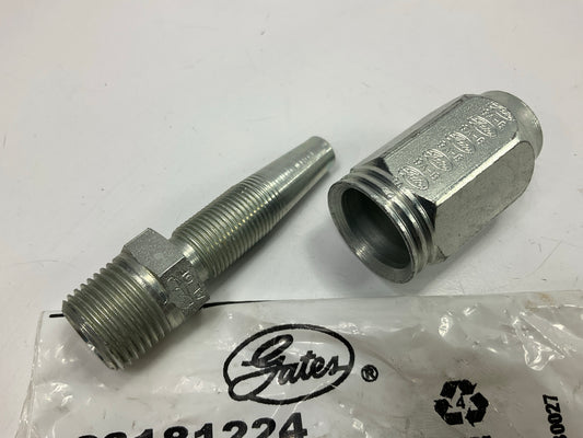 Gates G28100-0606 Male Pipe (NPTF - 30° Cone Seat) Hydraulic Fitting, 3/8''