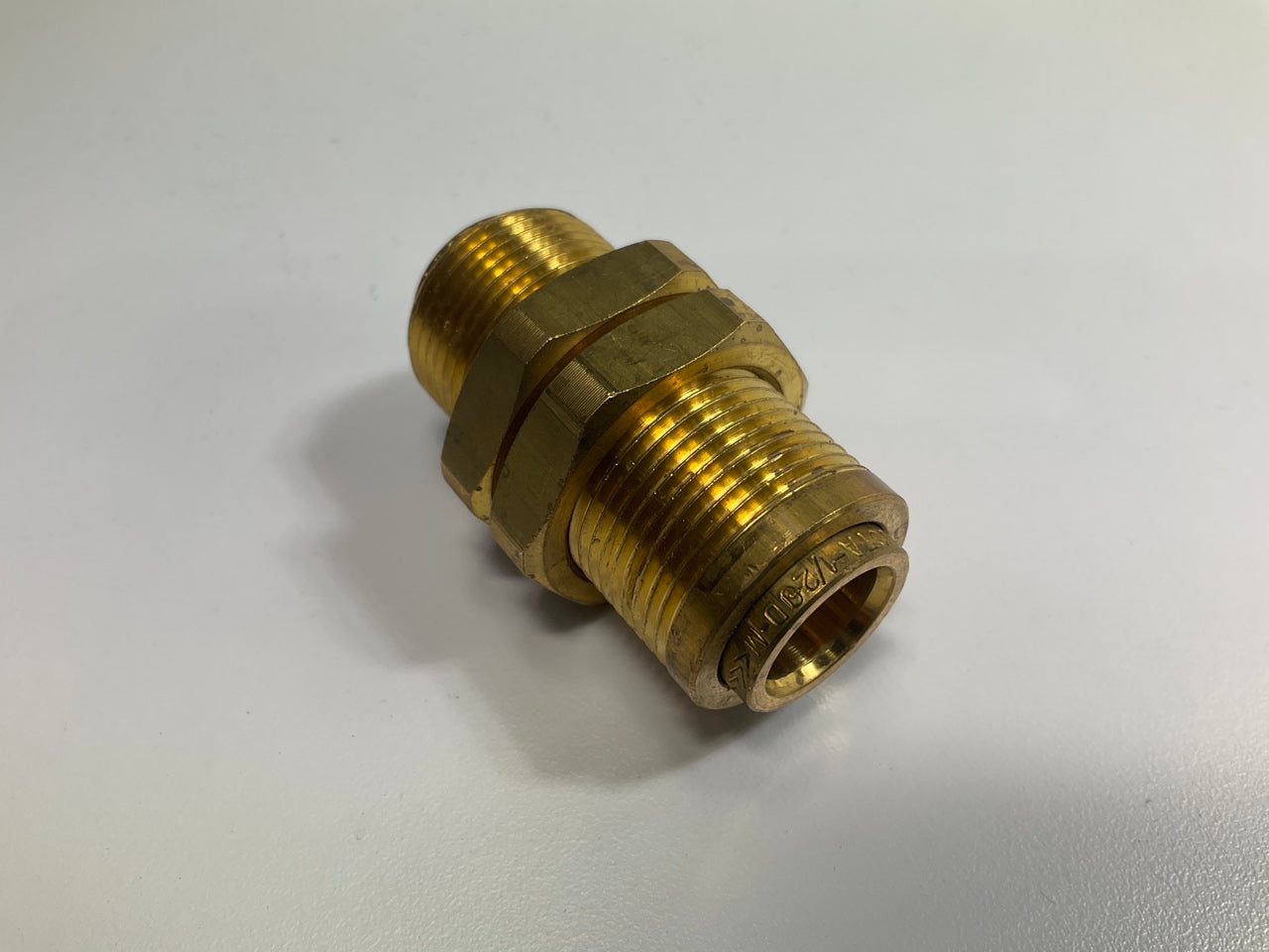 Gates G31300-0808 Air Brake Bulkhead Union, 1/2'' - 8AB-8AB-BKHD