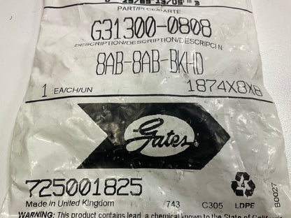 Gates G31300-0808 Air Brake Bulkhead Union, 1/2'' - 8AB-8AB-BKHD