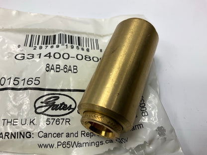Gates G31400-0806 Air Brake Union, 1/2'' X 3/8'' - 8AB-6AB