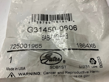 Gates G31450-0606 Air Brake Union Tee, 3/8'' - 6AB-6AB-6AB