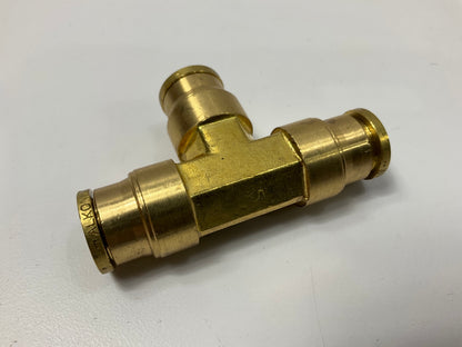 Gates G31450-0808 SureLok Air Brake Fitting Tee Coupler: 1/2 X 1/2 X 1/2 Inch