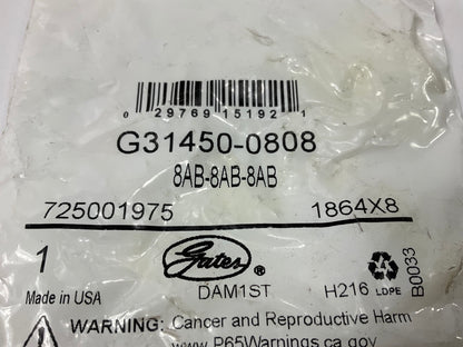 Gates G31450-0808 SureLok Air Brake Fitting Tee Coupler: 1/2 X 1/2 X 1/2 Inch