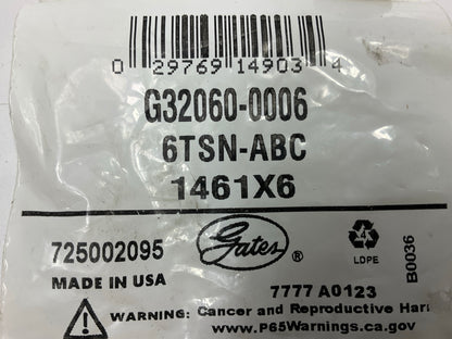 Gates G32060-0006 Tube Sleeve Nut Adapter 3/8'' ID - 6TSN-ABC