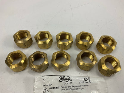 (10) Gates G32060-0012 Air Brake Tube Sleeve Nut, 3/4'', 12TSN-ABC