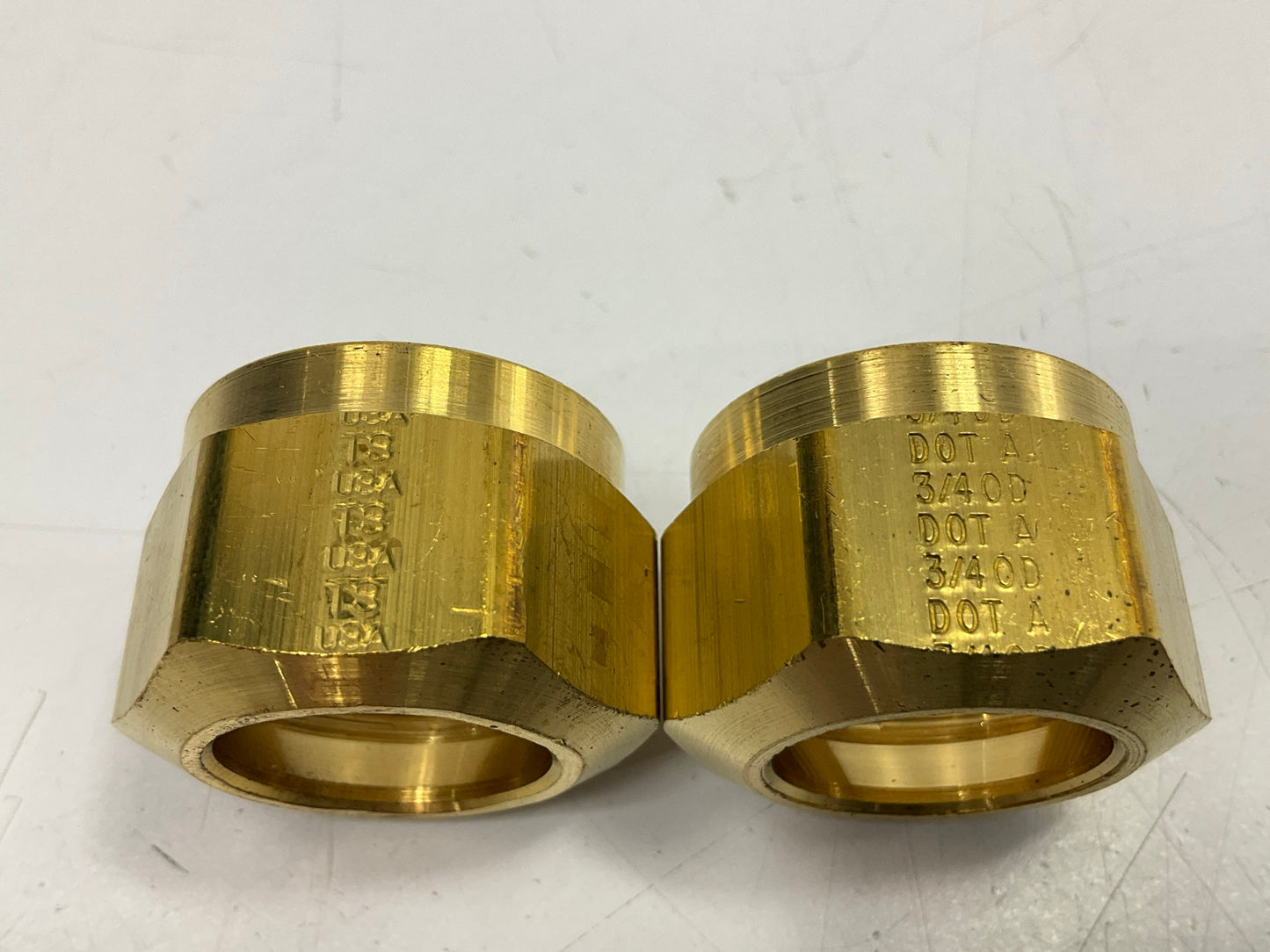 (10) Gates G32060-0012 Air Brake Tube Sleeve Nut, 3/4'', 12TSN-ABC