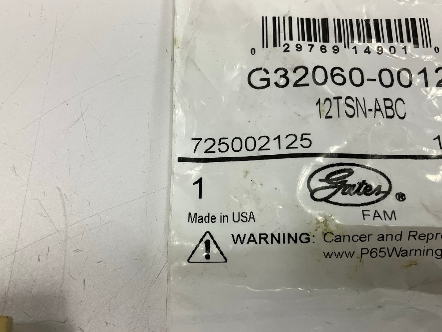 (10) Gates G32060-0012 Air Brake Tube Sleeve Nut, 3/4'', 12TSN-ABC