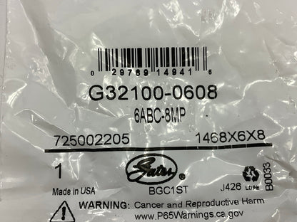 Gates G32100-0608 Air Brake To Male Pipe, 3/8'' OD, 1/2''-14 Adapter - 6ABC-8MP