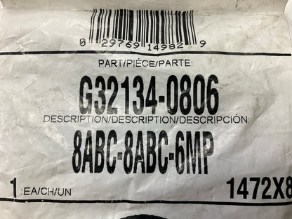 Gates G32134-0806 Air Brake Compression Branch Tee To Male Pipe, 1/2 X 1/2 X 3/8