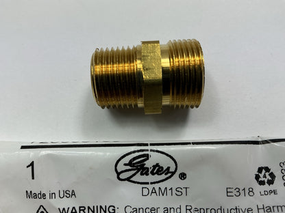 Gates G33030-0606 Air Brake Coupling Adapter 3/8'' ID, 3/4-20 Thread