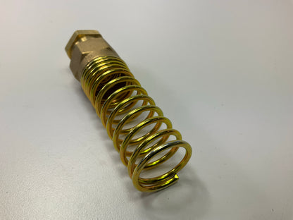 Gates G33110-0604 Air Brake Couplings To Male Pipe With Spring Guard, 1/4''-18