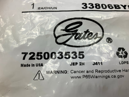 Gates G33151-0606 Air Brake Couplings To Female Couplings Swivel Adapter, 3/8''