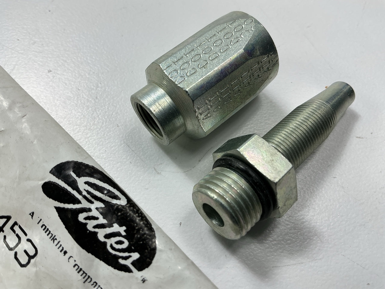 GATES G34120-0606 Male O-Ring Boss 6C5-6RMB 5/16'' Hydraulic Hose Fitting