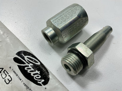 GATES G34120-0606 Male O-Ring Boss 6C5-6RMB 5/16'' Hydraulic Hose Fitting