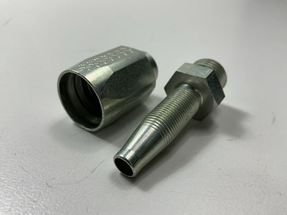 GATES G34120-0606 Male O-Ring Boss 6C5-6RMB 5/16'' Hydraulic Hose Fitting