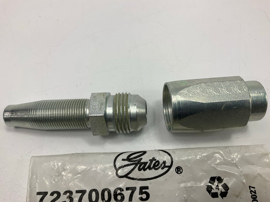 G34165-0808 Male JIC 37° Flare Hose Fitting Coupling 13/32'' ID 3/4''-16 Thread