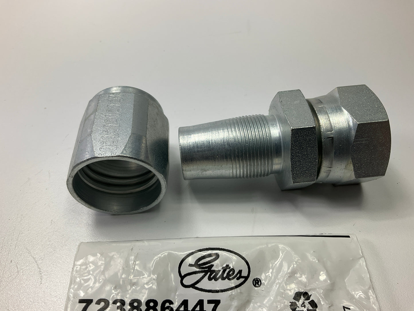 Gates G34170-1616 Female JIC 37° Flare Swivel Hydraulic Fitting, 7/8''