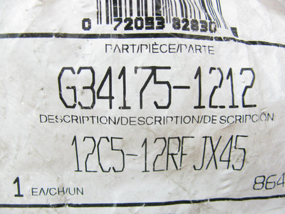 Gates G34175-1212 Hydraulic Fitting Female JIC 37 Flare Swivel 45 Deg 5/8'' Hose