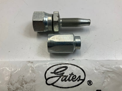 G34210-0608 Dual Seat Female JIC 37°/SAE 45° Flare Swivel, 5/16 ID 3/4-16 Thread