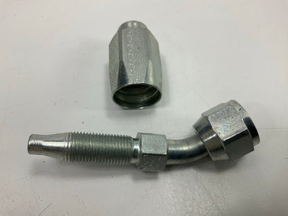 Gates G34211-0505 Dual Seat Female JIC 37/SAE 45 Flare Swivel Hose Fitting