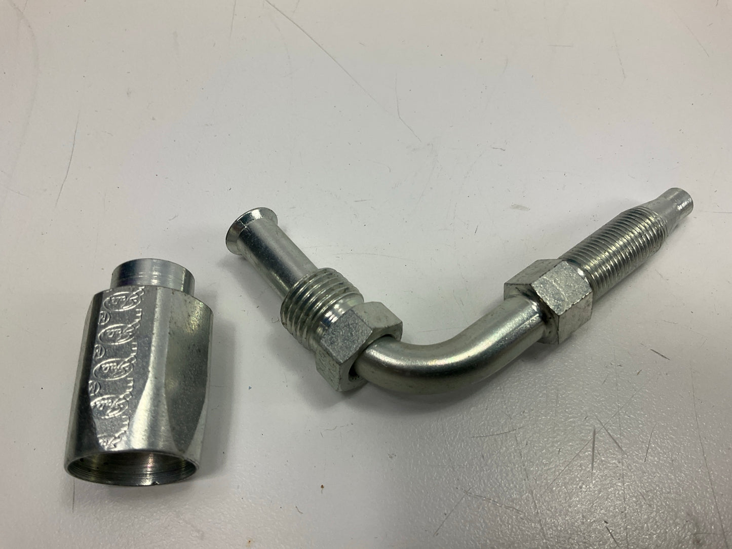 Gates G34504-0505 Hose Fitting Male SAE 45° Flare Inverted Swivel - 1/4'' ID