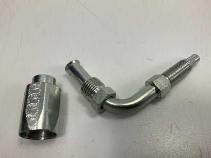 Gates G34504-0505 Hose Fitting Male SAE 45° Flare Inverted Swivel - 1/4'' ID