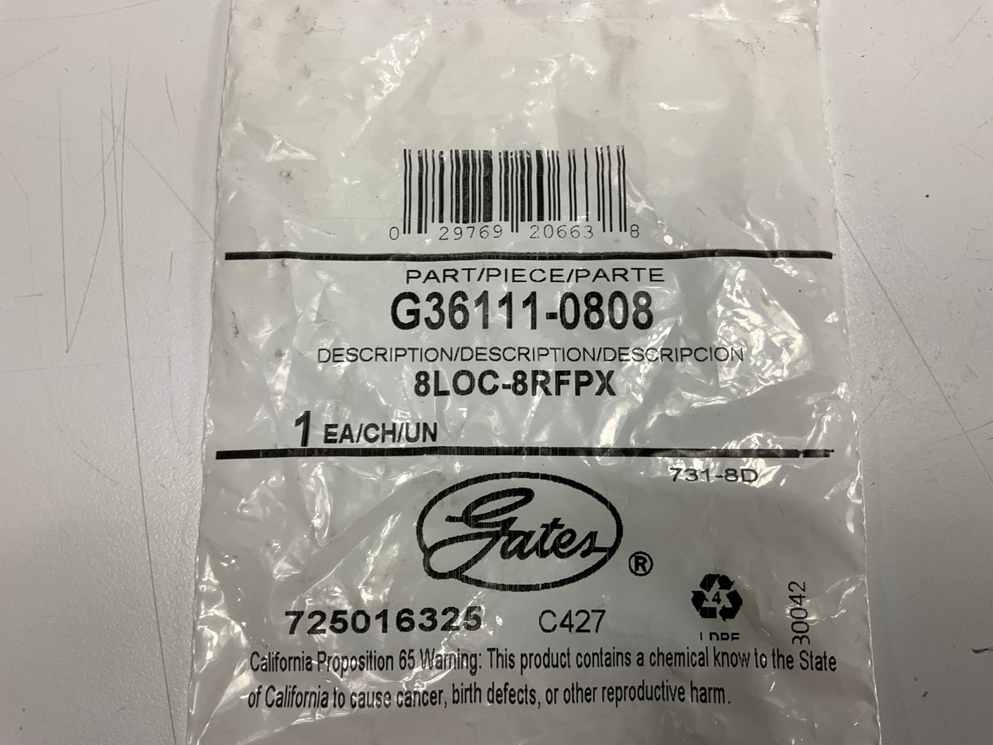Gates G36111-0808 Brass Hose Fitting Female Pipe Swivel, 1/2'' ID - 8LOC-8RFPX
