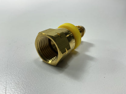 Gates G36200-0506 Female SAE 45° Flare Swivel Coupler 5/16'' Hose - 5/8-18 Thread
