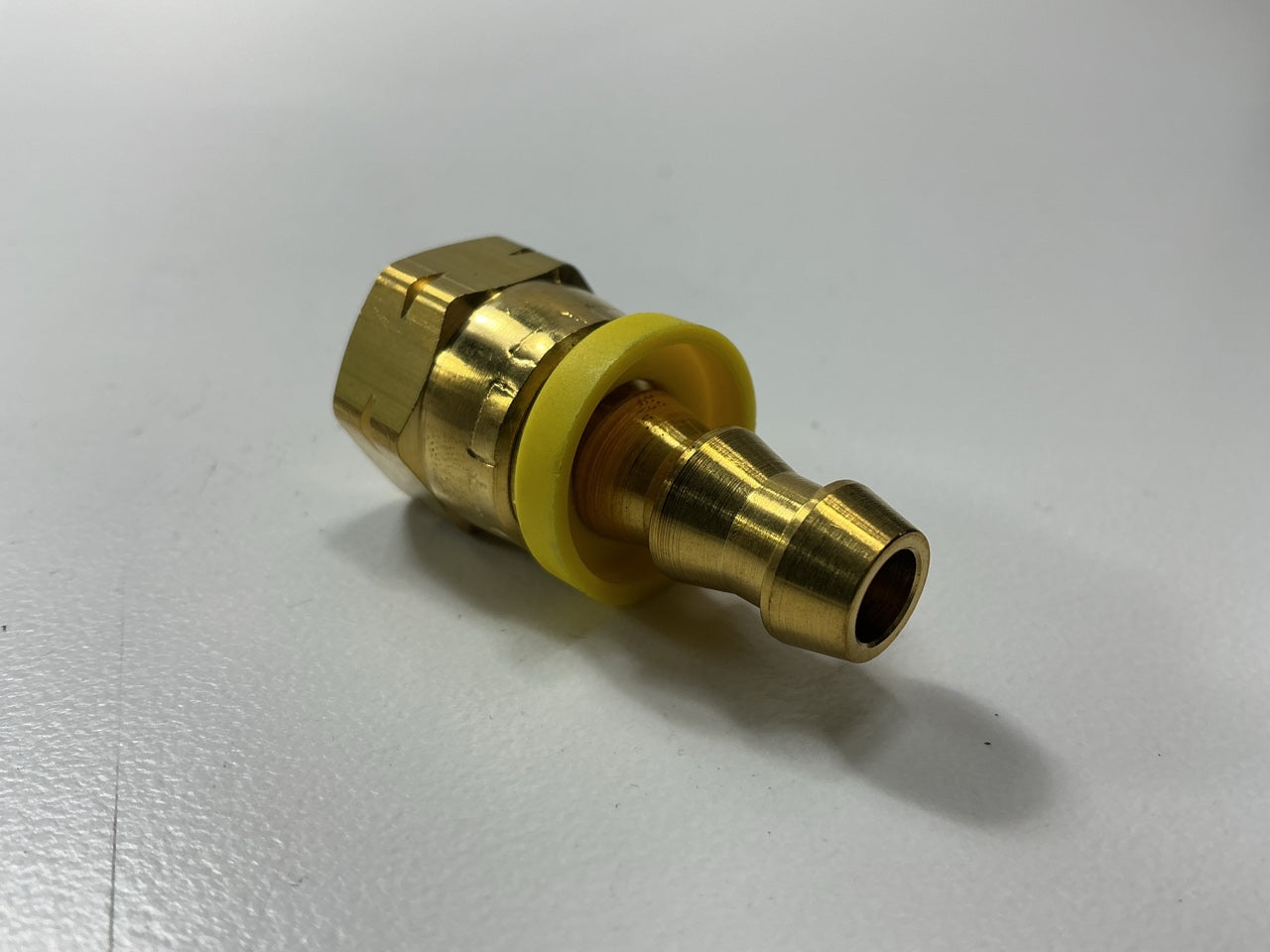 Gates G36200-0506 Female SAE 45° Flare Swivel Coupler 5/16'' Hose - 5/8-18 Thread