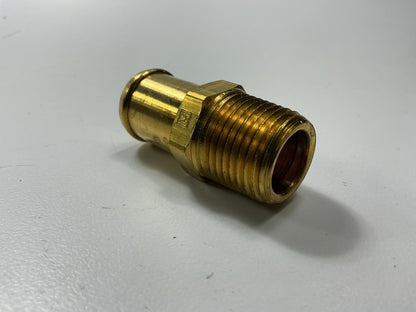 Gates G37100-1208 Brass Single Bead Male Adapter 3/4'' ID, 1/2''-14 Thread