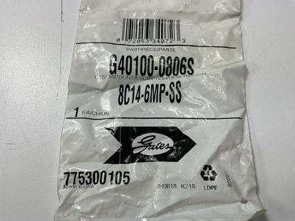 G40100-0806S Stainless Steel Male Pipe (NPTF - 30° Cone Seat) Hydraulic Fitting