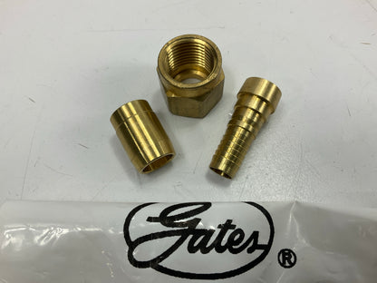 Gates G40200-0606B Hydraulic Fitting Female SAE 45 Flare Swivel