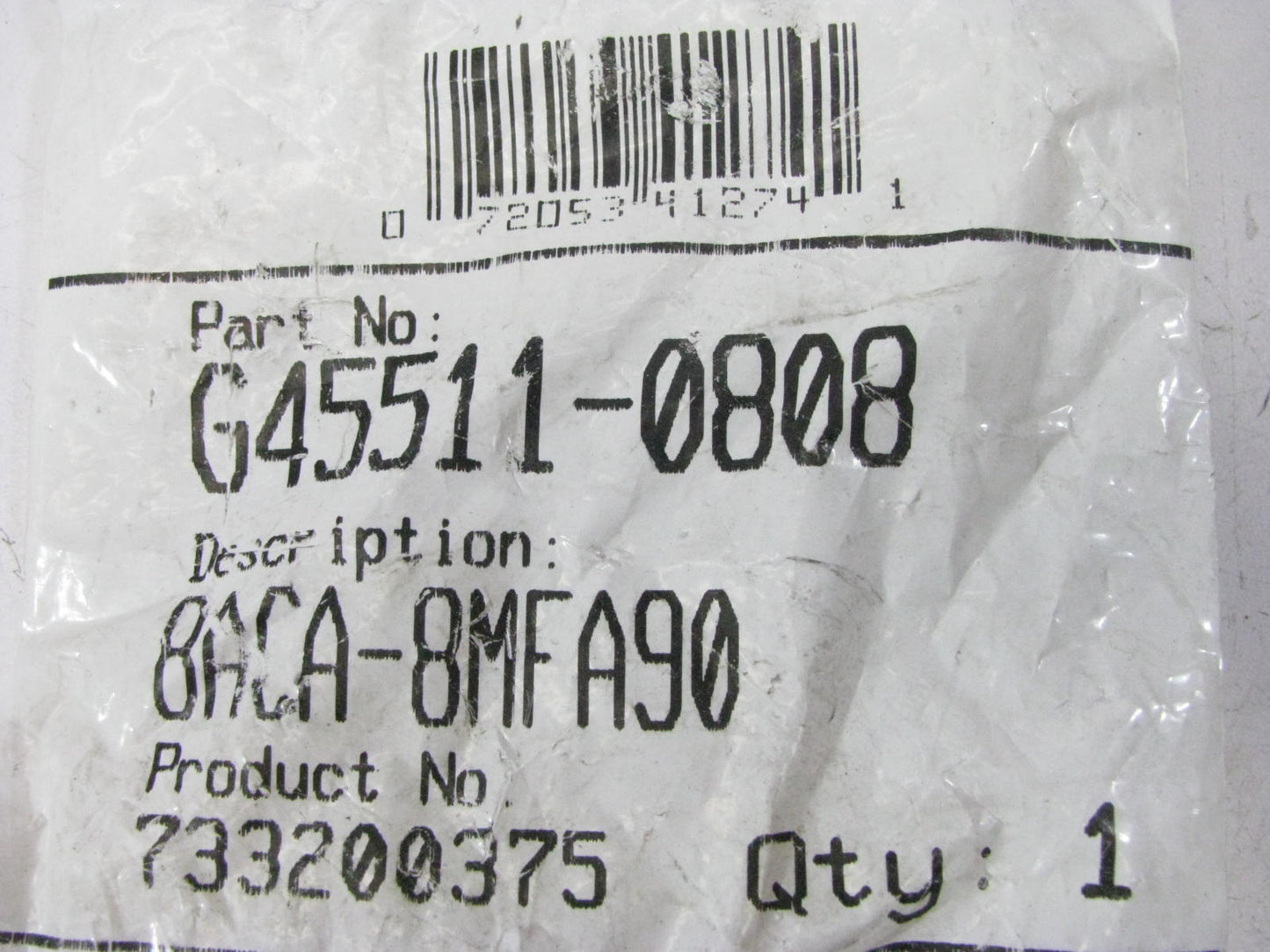 Gates G45511-0808 Hydraulic PolarSeal Coupling Male SAE Flareless 90 Block 13/32