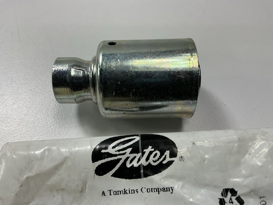 Gates G45527-1210s Steel Female Braze-On Stems Hose End Fitting, 5/8'' ID