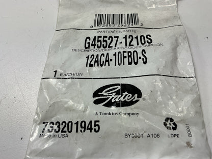 Gates G45527-1210s Steel Female Braze-On Stems Hose End Fitting, 5/8'' ID