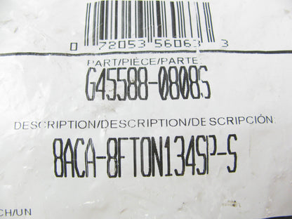 Gates G45588-0808S Air Conditioning A/C Hose Fitting; Female; SAE Tube; 134 Port