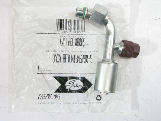 Gates A/C Refrigerant Hose Fitting Female SAE Tube O-Ring Nut 134a 13/32 Hose