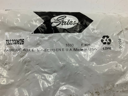 Gates G45589-1210 90° Female SAE 5/8'' Tube O-Ring Nut Swivel W/ Service Port