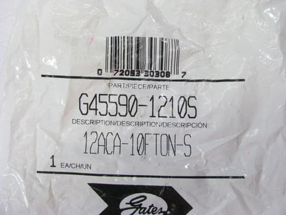 Gates G45590-1210S PolarSeal 5/8'' Steel Female SAE Tube O-Ring Swivel Coupling