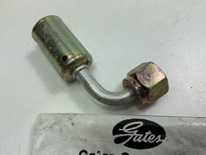 Gates G45592-0606 90° Female SAE Tube O-Ring Nut Swivel Hydraulic Fitting, 5/16''