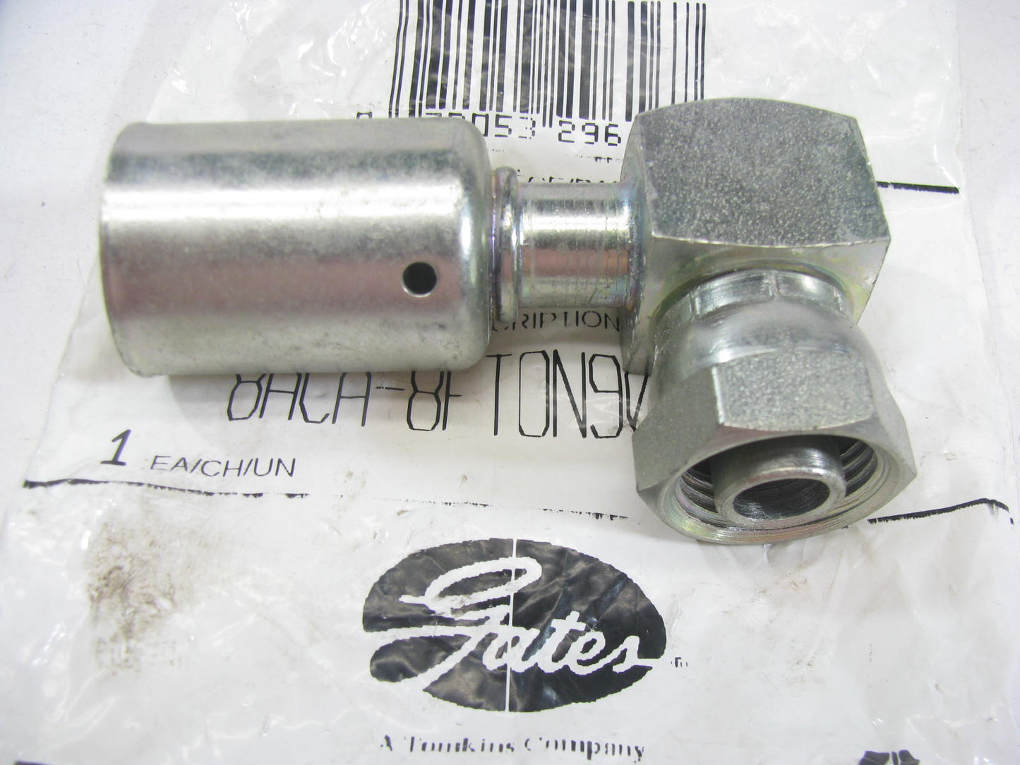 Gates G45596-0808S Hydraulic Fitting Female O-Ring Nut Swivel Block 13/32'' Hose
