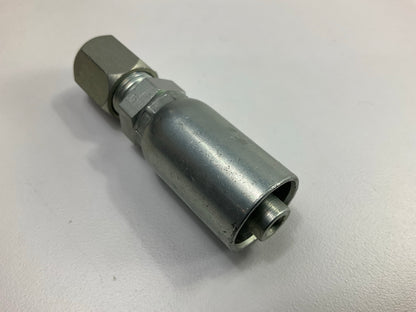 Gates G50510-0606 SAE Male Flareless Power Steering Hydraulic Fitting, 3/8'' Hose