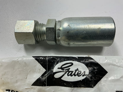 g50510-0608 SAE Metric Male Flareless Hose End Fitting, 3/8'' ID 3/4''-16 Thread