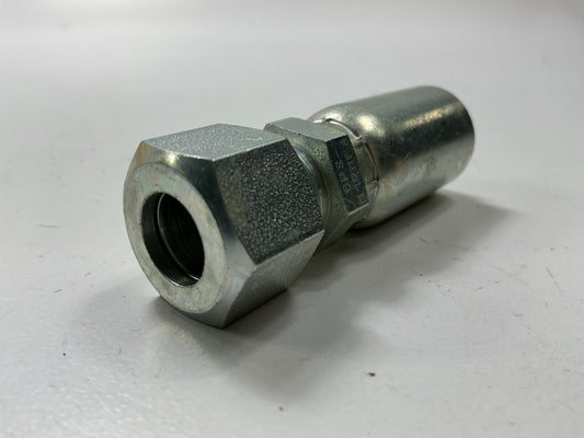 Gates G50510-0612 SAE Metric Male Flareless Hydraulic Coupling 7/8''-14 Thread