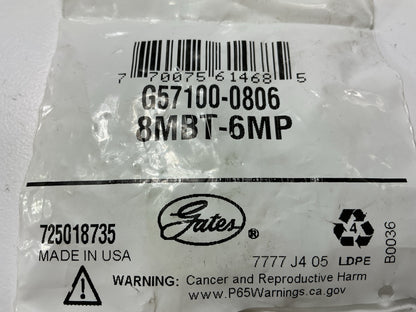 Gates G57100-0806 Mini-Barb To Male Pipe Fitting 3/8-19'' Thread
