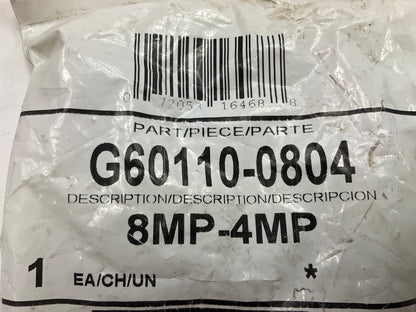 Gates G60110-0804 Male Pipe To Male Pipe NPTF Adapter Fitting, 1/2''-14 X 1/4''-18