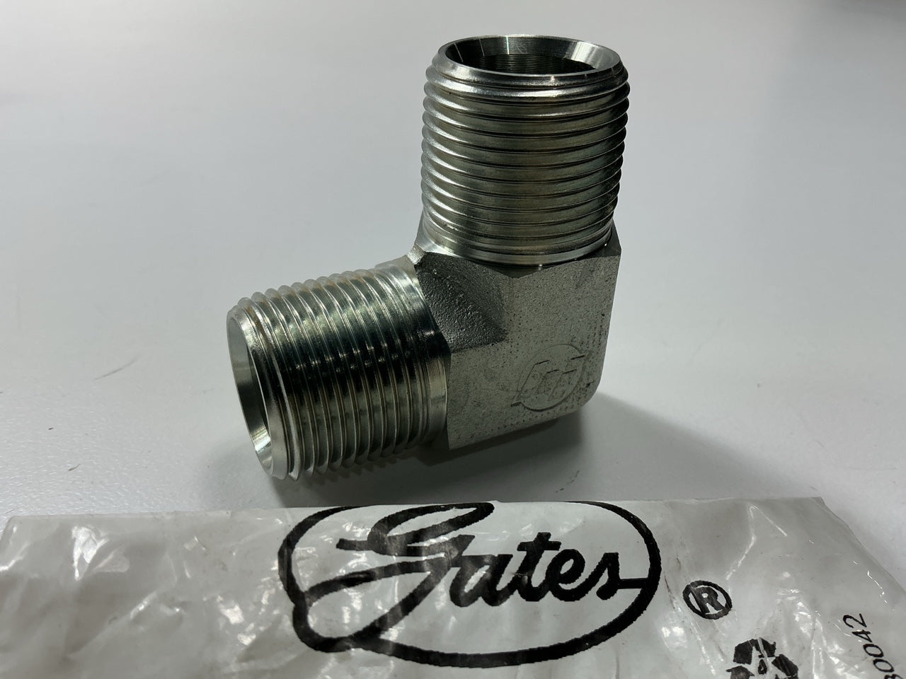 Gates G60115-1212 90° Male To Male Adapter 3/4''-14 Thread - 12MP-12MP90