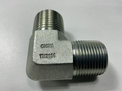 Gates G60115-1212 90° Male To Male Adapter 3/4''-14 Thread - 12MP-12MP90
