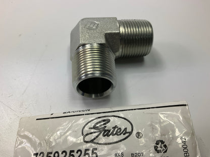 Gates G60115-1616 90° Male Pipe NPTF To Male Pipe NPTF Adapter - 16MP-16MP90