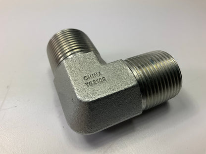 Gates G60115-1616 90° Male Pipe NPTF To Male Pipe NPTF Adapter - 16MP-16MP90